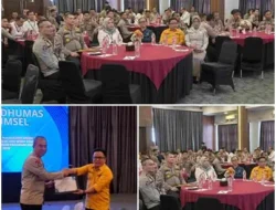Bentuk Pengakuan Mitra Strategis, Ketua AMKI Sumsel Dipercaya Isi Materi Rakernis Humas Polda