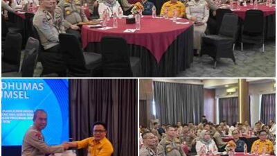 Bentuk Pengakuan Mitra Strategis, Ketua AMKI Sumsel Dipercaya Isi Materi Rakernis Humas Polda