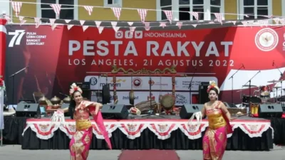 Pesta Rakyat Semarak HUT RI ke -77 di Los Angeles, Amerika Serikat Hadirkan D’masiv, Uya and Family Hingga Nia Daniaty, Begini Suasananya…