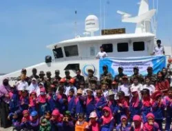Cintai & jaga laut, ratusan pelajar ikut berlayar bersama KKP