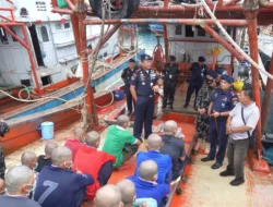 Illegal Fishing : 4 Kapal Asing Ditangkap di Perairan NKRI