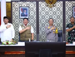 Ketua DPRD Sumsel, Menghadiri Rakor Lintas Sektoral di Griya Agung