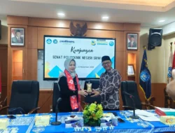 Delapan Anggota Senat Polsri Berkunjung ke Polines