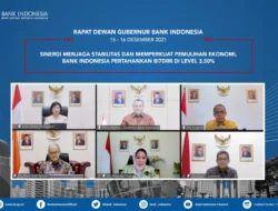 BI 7 –Day Reverse Repo Rate Tetap 3,50% : Sinergi Jaga Stabilitas & Perkuat Pemilihan