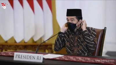 76 Tahun Indonesia Merdeka, Presiden Minta Semangat Gotong-Royong Harus Melekat Dalam Jiwa