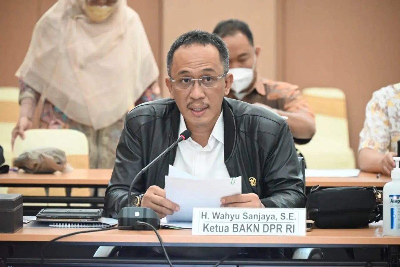 Anggota Komisi II DPR RI, Wahyu Sanjaya. Jumat 6 September 2024. Foto : Ton