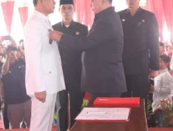 Bupati Banyuasin Meresmikan Kelurahan Pemekaran Dalam Kecamatan Talang Kelapa Dan Kecamatan Betung