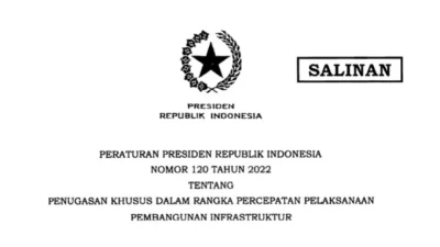 Terbitkan Perpres, Pembangunan Infrastruktur Harus Dipercepat