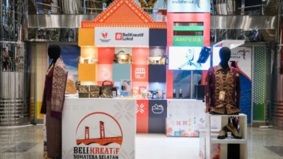 Ada Beli Kreatif Sumsel, Begini Asa Menparekraf Soal Pop up Booth