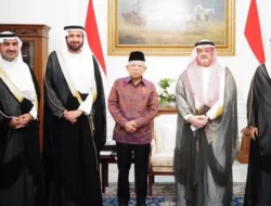 Bicarakan Tentang Ibadah,  Wapres Terima Kunjungan Menteri Urusan Haji dan Umrah Saudi