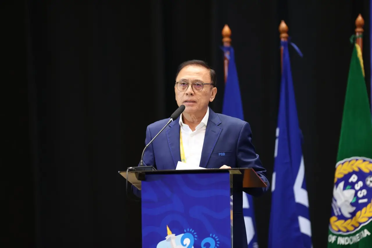 Kongres Biasa 2023 yang berlangsung di Hotel Sultan, Jakarta, Minggu (15/1). Kongres tersebut dibuka oleh Menpora RI, Zainudin Amali dan diisi sejumlah agenda.