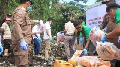 Tak Miliki Izin Edar, 60 Kg Ikan Olahan di Musnahkan