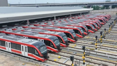 Persiapan Operasi,  KAI Mulai Persiapkan Kelengkapan Depo LRT Jabodebek