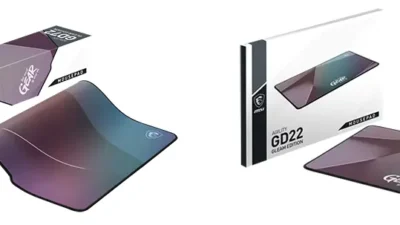 Mouse Pad Gaming MSI AGILITY GD72 & GD22 dengan Permukaan MSI Gleam yang Unik