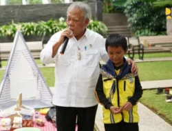 Sahabat Air, Dihadapan Siswa SDN, Menteri PUPR : Harus Bijak Gunakan Air