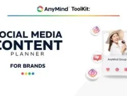 AnyMind Group merilis templates Social Media Planner
