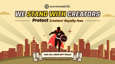 ASUS NFT Plaza Tegaskan Komitmen untuk Lindungi Royalti Kreator