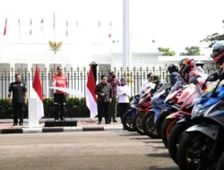 Lepas Parade Pembalap Pertamina Grand Prix of Indonesia