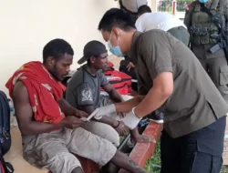 Binmas Noken Beri Trauma Healing Bagi 11 Karyawan PT IndoPapua yang Berhasil Dievakuasi