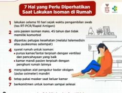 Lakukan Isolasi Mandiri (Isoman) di Rumah? Perhatikan 7 Hal Ini!
