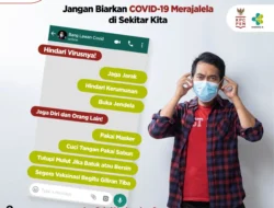 Pesan Kesehatan : Jangan Biarkan COVID-19 Merajalela di Sekitar Kita