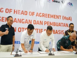 Kembangkan Kendaraan Listrik, INKA Laksanakan Kerjasama