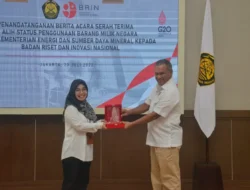 Kementerian ESDM Teken Serah Terima Aset Milik Negara ke BRIN