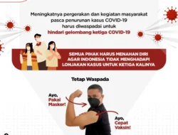 Gelombang III Covid-19 Harus Diwaspadai, Kalo’ Gak Mendesak Gak Perlu Ajak Anak ke Mall !