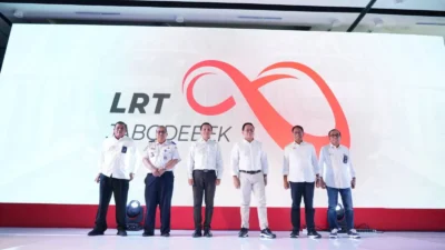 Menyambut rencana operasional, KAI Kenalkan Logo LRT Jabodebek