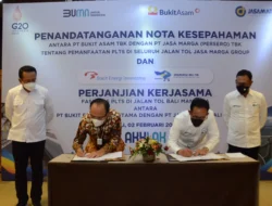 Mantap Kalo Memang Terwujud, Tekan Emisi Karbon Global, Listrik Tol Bakal Gunakan Tenaga Surya, Jasa Marga Teken Kolaborasi dengan PTBA