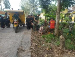 Koramil 418-02/Pakjo Sweeping Sampah