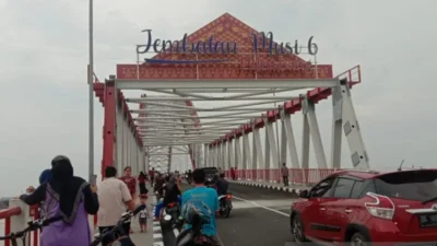 Setelah Jembatan Ampera, Warga Kini Wisata Ke Jembatan Musi VI
