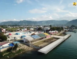 Pembangunan Venue Kejuraan Dunia F1H2O Danau Toba Capai 99,97%