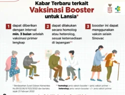 Kabar Terbaru! Vaksinasi Booster untuk Lansia Bisa Dilakukan Setelah 3 Bulan Terima Vaksin Primer Lengkap