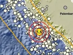 Gempa bumi dengan magnitudo (M)5,8 di pagi hari, warga Bengkulu sempat panik