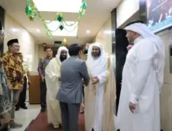Bahas Moderasi Beragama dengan Wamen Arab Saudi