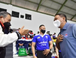Kompak !Ada SBY, AHY Hingga Menpora Saksikan Pertandingan Proliga 2022 Bogor LavAni Melawan Kudus Sukun