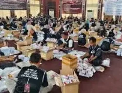 Target Pelipatan Kertas Suara Pilkada Serentak di Banyuasin 4 Hari Selesai