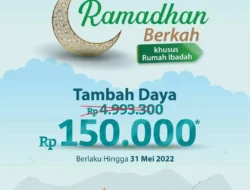 Berkah Ramadhan PLN, Tambah Daya Rumah Ibadah Hanya Rp 150 Ribu