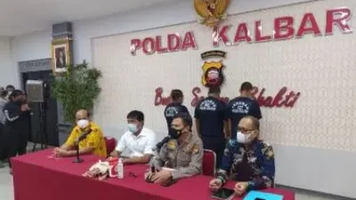62 Tersangka Penambang Emas Tanpa Izin Diringkus Polda Kalbar