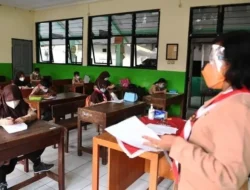 Uji Coba PTM Di Ibu Kota, Polda Metro  Tempatkan  Personil di Sekolah  