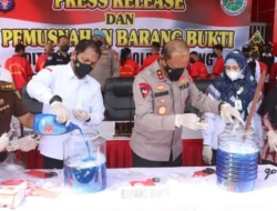Perangi Narkoba, Januari 2022 Berhasil Ungkap 17 Kasus Peredaran Narkoba, Kapolda Kalteng Paparkan Rinciannya