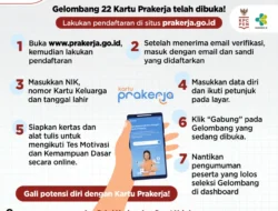 Gelombang 22 Kartu Prakerja telah dibuka! Untuk mengikutinya langsung daftar di situs prakerja.go.id.