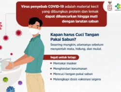 Bunuh Virus COVID-19 dengan Rutin Cuci Tangan Pakai Sabun