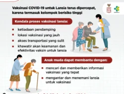 Anak Muda Sayangi Lansia, Temani Vaksinasi COVID-19