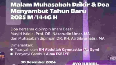 Pemprov DKI Jakarta Gelar Malam Muhasabah untuk Sambut Tahun Baru 2025