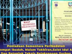 Idul Adha Dan Petunjuk Teknis Pelaksanaan Qurban Tahun 1442 H/2021 M Di Wilayah PPKM Darurat