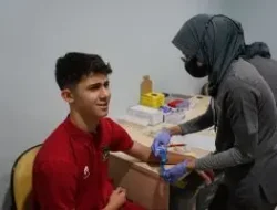 Pemain Tim U-17 Semangat Jalani Tes Kesehatan