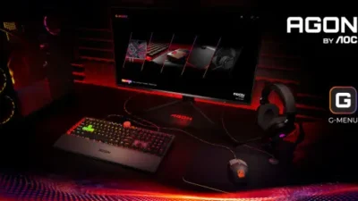 Kendalikan G-Menu dari AGON by AOC – Satu aplikasi untuk mengelola semua monitor dan periferal AGON by AOC