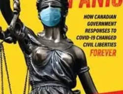 Pembawa acara Canadian Justice, Program Hukum #1 Kanada, Christine Van Geyn Merilis Buku Baru: Pandemic Panic